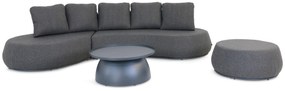 Loungeset tuin 4 personen Outdoor textiel Grijs Lifestyle Garden Furniture Lugo