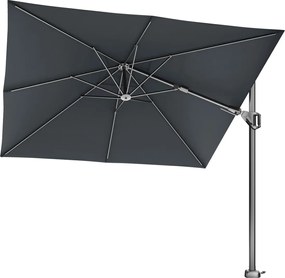 Platinum Voyager Vierkante Zweefparasol T2 2,7x2,7 m. - Faded Black