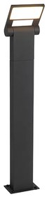 Moderne buitenpaaltje antraciet 60 cm incl. LED IP54 - Zane