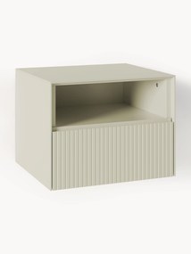 Nachtkastje Shea met geribde voorzijde