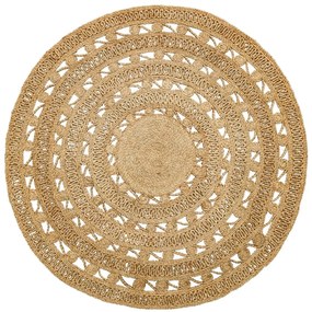 Vloerkleed Kearne rond jute | Conceptum Hypnosis