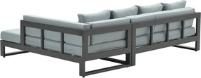 Garden Impressions Kiki loungeset 3-delig links - mint grijs