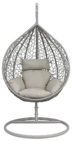Durango tuin hangstoel met frame Garden Point lichtgrijs