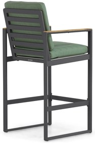 Barstoel Aluminium Grijs-antraciet Lifestyle Garden Furniture Faro