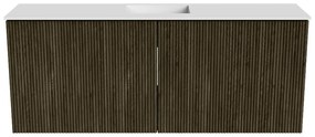 Mondiaz Joya 100cm toiletmeubel shadow met wastafel faye midden 1 kraangat talc