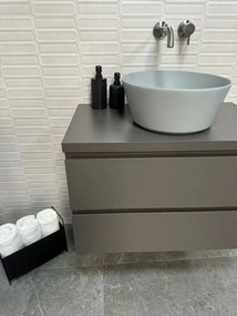 Jabo Alure wandtegel grijs ovaal decor 30x75cm gerectificeerd