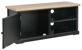 vidaXL Tv-meubel 90x30x40 cm hout zwart