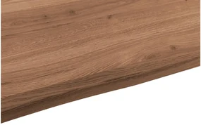 Goossens Eettafel Blade, Boomstamblad 200 x 100 cm 5 cm dik
