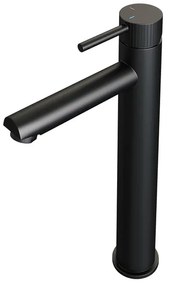 BRAUER Stripe Verhoogde Opbouw Wastafelmengkraan - model A - mat zwart 5-S-002-HD7