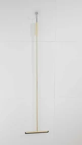 Saniclear Academy vloerwisser 120cm geborsteld messing mat goud