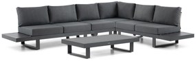 Hoek loungeset 6 personen Aluminium Grijs Lifestyle Garden Furniture Lorenzo