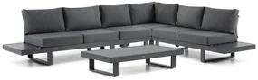 Hoek loungeset 6 personen Aluminium Grijs Lifestyle Garden Furniture Lorenzo