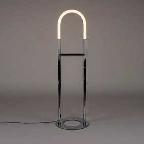 Zuiver Arch Chrome Design Vloerlamp Chrome Boog