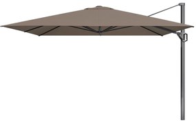 Platinum Challenger vierkante Zweefparasol T1 Premium 3,5x3,5 m. - Havanna