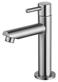 Fortifura Calvi Fonteinkraan - 15.4cm - opbouw - 1gats - PVD - Geborsteld RVS PVD (RVS) SW696237