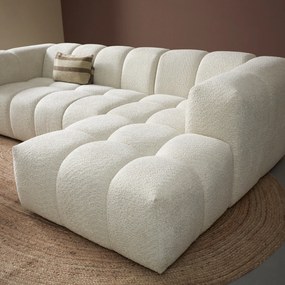 Design Bank Creme Hoek Rechts