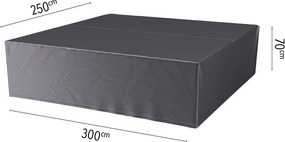 Platinum Aerocover loungesethoes - Ademende hoes voor loungeset 300 x 250 x H70cm