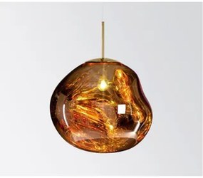 NJOY hanglamp glas 36cm goud