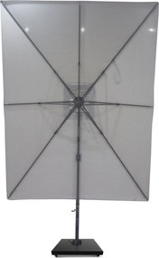 Zweefparasol  2.6x3.5m Concrete (excl. voet) Grijs-antraciet Camello Luna