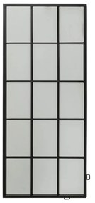 Kare Design Finestra Zwarte Spiegel Met Vakken 140x60 - 40x140cm