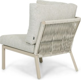 Hoek loungeset  Rope Taupe  Lifestyle Garden Furniture Biagio