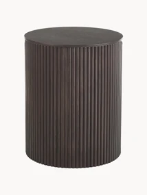 Houten bijzettafel Nele met opbergruimte