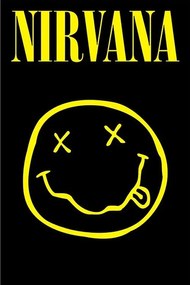 Poster Nirvana - Smiley, (61 x 91.5 cm)