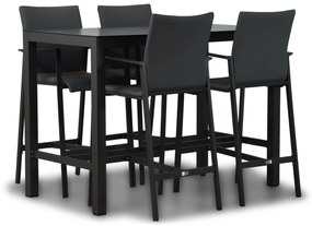 Barset 4 personen Aluminium/textileen Grijs Lifestyle Garden Furniture Rome/Brandon