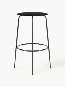 Leren barkruk Afteroom met metalen frame