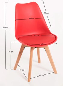 Set 4 Synk Basic Stoelen