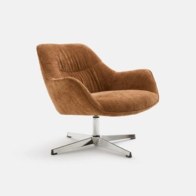Draaifauteuil, gestructureerde stof, Hemmo