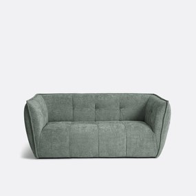 2-zitsbank in gekruist geweven chenille, SIMONE