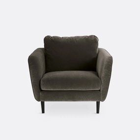 Fauteuil in fluweel, Amy