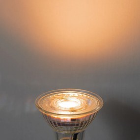 Set van 5 GU10 50mm 3-staps dimbaar in Kelvin LED lampen helder 4.5W 380 lm 2000-2700K