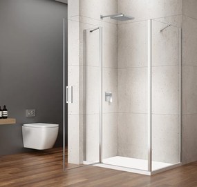 Gelco Loro douchecabine met draaideur 100x100cm chroom