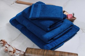 Handdoek Hotel Collectie– 3 stuks – 50×100 – klassiek blauw