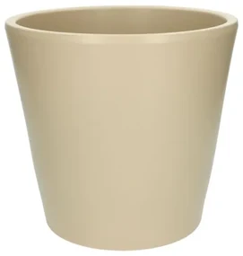 Bloempot, kiezelgrijs,Ø25 cm, aardewerk