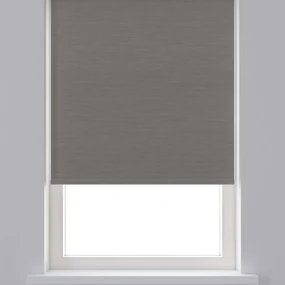 Decosol Rolgordijn verduisterend 120x190 cm grijs