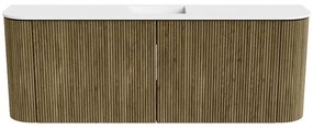 Mondiaz Joya 115cm toiletmeubel ronding links/rechts dusk met wastafel faye midden 1 kraangat talc