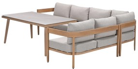 Garden Impressions San Mauro loungedining set 6-delig - napoli sand