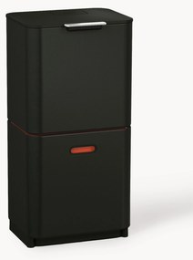 Afvalemmer Totem met aparte recyclingunit, 2-delig