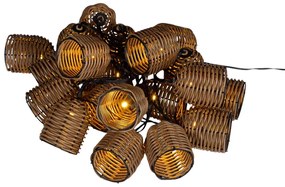 Human Comfort Lichtsnoer LED 5m - 20 lampen - warm wit licht - Ruche