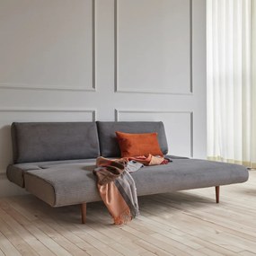 Innovation Living Unfurl Lounger Moderne Slaapbank Ribstof Grijs