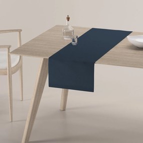 Dekoria Rechthoekige tafelloper, marineblauw, 40 x 130 cm