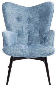 Kare Design Vicky Wilson Fauteuil Blauw