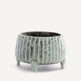 Bloempot van keramiek, H12,5 cm, Zira