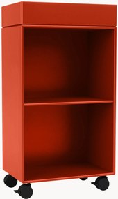 Handgemaakte badkamerkast Preppy met wielen