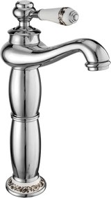 Mexen Draco hoge wastafelkraan, chroom - 745410-00