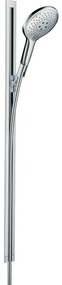 Hansgrohe Raindance select glijstangset 90 cm. wit-chroom 26626400