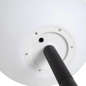 Buitenlamp wit 30 cm incl. LED IP44 solar RGBW - Ludger